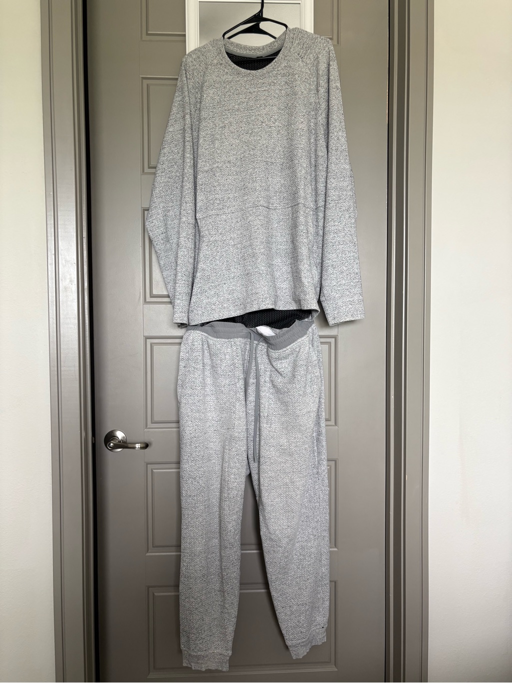 Lululemon At Ease Crew Sweatshirt & Pants Set